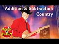 Addition &amp; Subtraction Country | Facts up to and from 18 | Country Music Math Songs