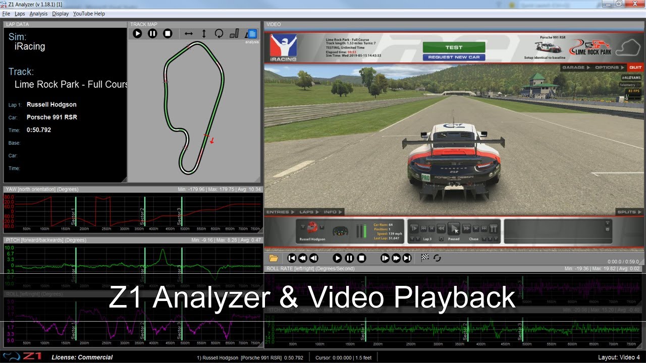 Z1 Analyzer & Video Playback - YouTube