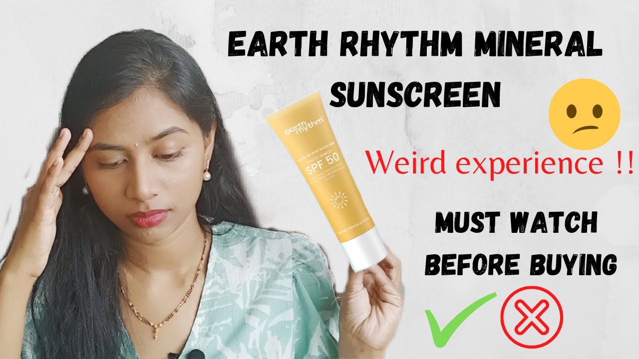 Earth Rhythm Matte Mineral Sunscreen Review 100 Honest Review of