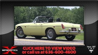 1969 MG MGC Roadster || SOLD