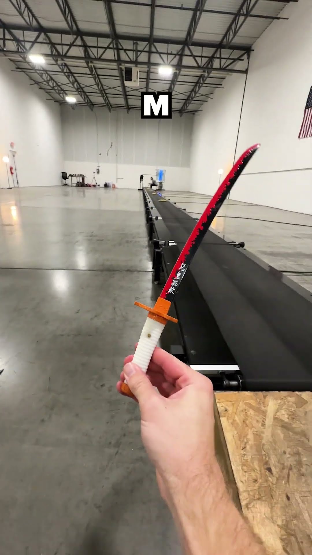 Banana vs Sword on a Conveyor Belt