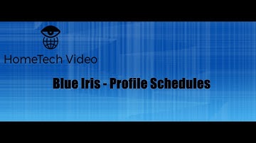 Blue Iris - Schedules