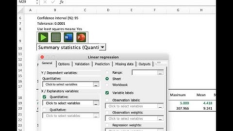 How to Change the Baseline Level in Linear Regression using XLSTAT