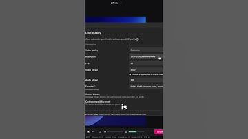 BEST TikTok Live Studio Streaming Settings! (NO LAG)