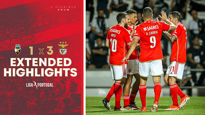 Extended Highlights SC Farense 1-3 SL Benfica