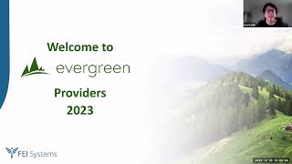Evergreen Technical Training: Provider SIP & PA - December 18, 2023 1pm