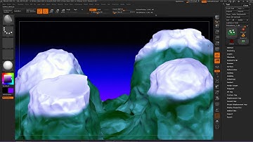 Zbrush4R6 Flatten Brush