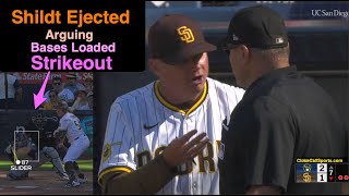 E168 - Mike Shildt Ejected After Freddy Fermins Bases-Loaded Strikeout Call By Chad Fairchild