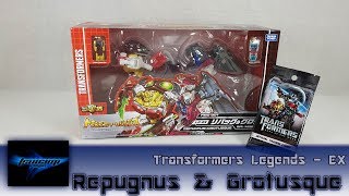 Unboxing Transformers Legends-Ex Deluxe Cl Repugnus & Grotusque Deutschgerman