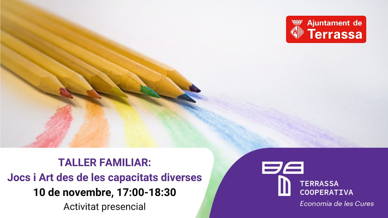 Taller familiar Jocs i Art des de les capacitats diverses