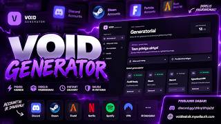 Information 🔥 VOID LEAKS GENERATOR | PREVIEW 👀 Update