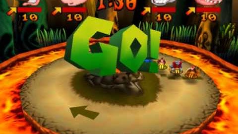 Crash Bash - Warp Room 5: Control Room - 144) Dante