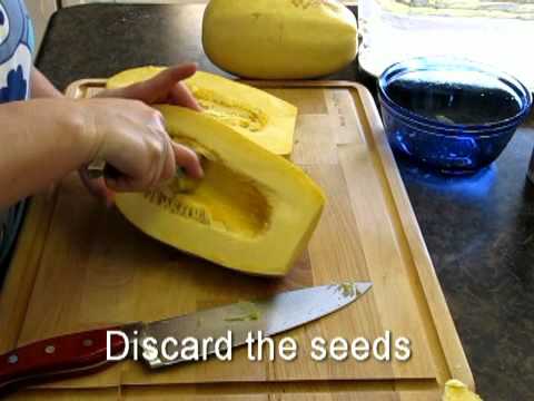 Roasted Spaghetti Squash - YouTube