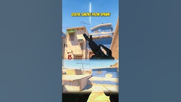 USEFUL SMOKE FROM SPAWN ON MIRAGE CS2 #shorts #cs2