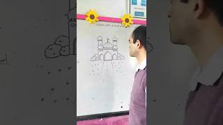 How to draw a Mosque 🕌 | Easy Drawing of Masjid For Beginners