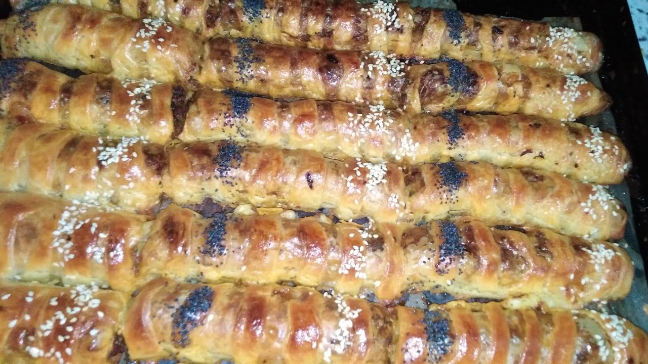 صينية بوراك بطريقتي بعجينة المسمن وحشوة بسيطة ولذيذة😋👌