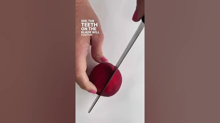 Keep those ripe, tender and juicy peaches in tact with this cutting tip! 🍑🔪🙌🏼 - DayDayNews