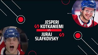 LA grande différence entre Jesperi Kotkaniemi et Juraj Slafkovsky - Renaud Lavoie