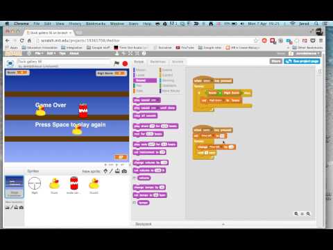 Scratch - Using a timer to end your game