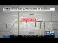 Police: Man shoots self after domestic dispute, multiple crashes in Beaverton
