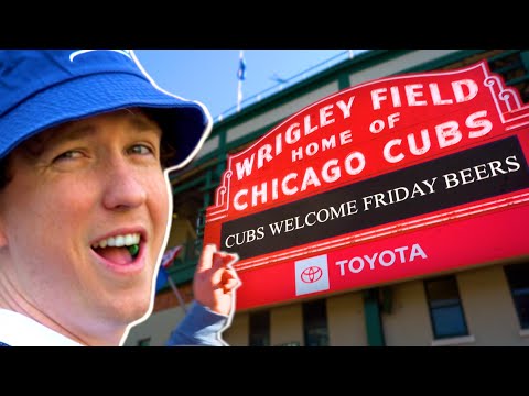 Inside Wrigley Field: Stadium Tour & Drinking Record Challenge