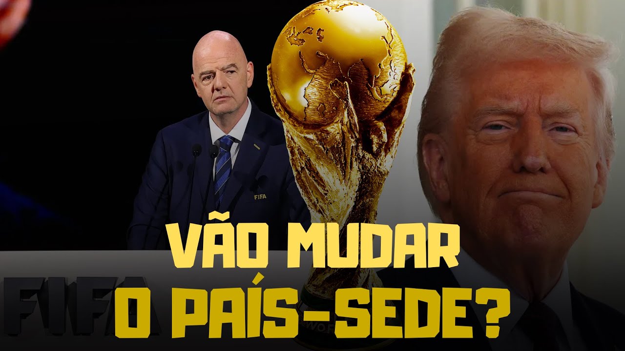 FIFA ESTUDA TRANSFERIR JOGOS DA COPA DE 2026 DOS EUA PARA O CANADÁ!