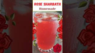 വേനൽ ചൂടിനു വിട Rose Sharbath (Homemade)