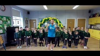 Active Schools Week Day 1 Infants & 1st Class