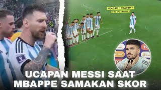Awalnya Semua Lemas, Saat Mbappe Cetak Gol !! Cerita De Paul cara Messi Bangkitkan Pemain Argentina