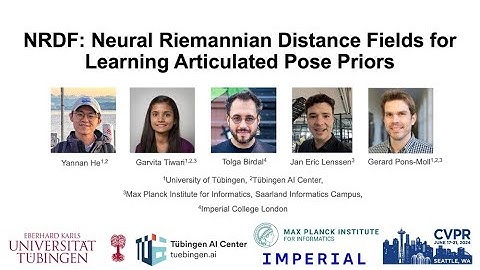 [CVPR 2024] NRDF: Neural Riemannian Distance Fields for Learning Articulated Pose Priors