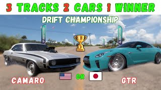 Nissan GTR OR Chevrolet Camaro Is Better For Drift? #gameplay #forzahorizon5 #drift