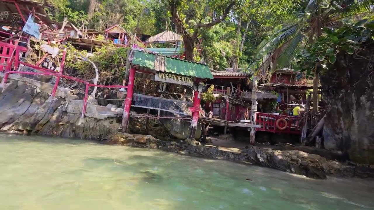 Walking Tour of White Sand Beach | Koh Chang, Thailand | 4K UHD