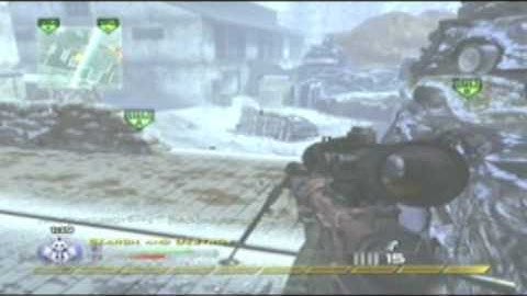 MW2 1v4 Quickscoping Clutch