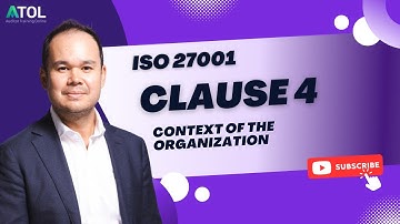 ISO 27001 Clause 4 Context of the Organization | Auditor Training Online