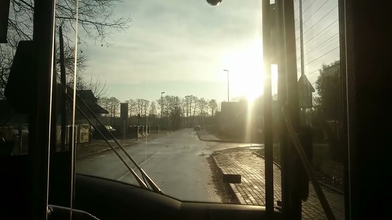 MZK Toruń - Linia 39, Solaris Urbino 12 III #591; zjazd do zajezdni