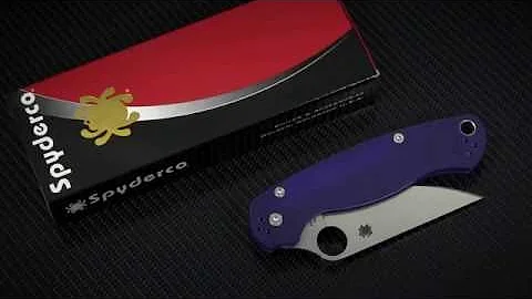 Spotlight Series: Spyderco Blue/Purple Series