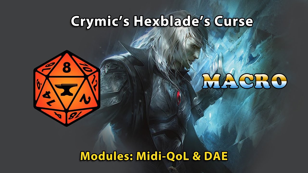 Crymic's Hexblade’s Curse Macro YouTube