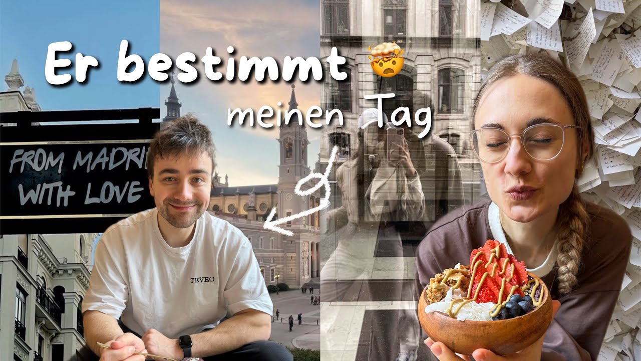 Er bestimmt meinen ganzen Tag in Madrid 🥙 Wer gewinnt?!👀 l Marenmorereal 