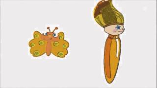 Кисточка Петти. Серия 03 - Оранжевый 1. Обучающие мультфильмы для малышей