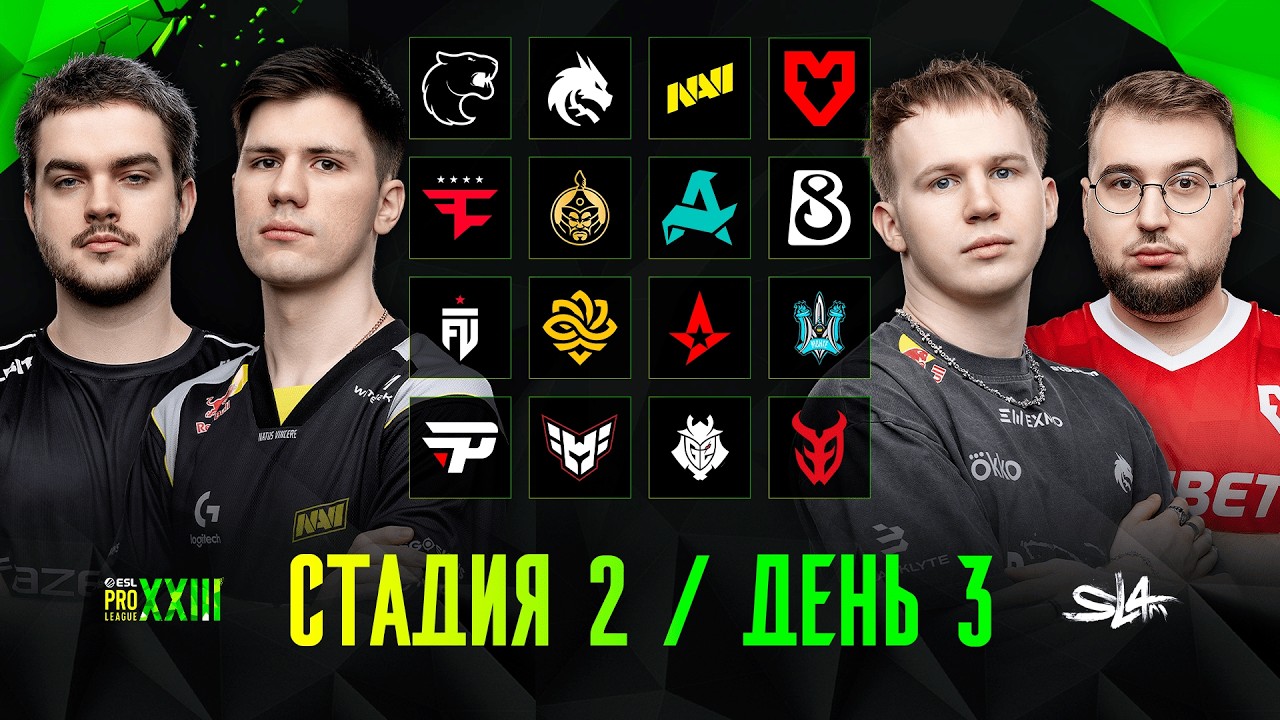 (RU FaZe vs. Monte | BO3 | ESL Pro League Season 23 Stage 2 | Day 8