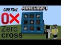 Zero Cross Challenge with a Friend in Minecraft - What Happens Next#MinecraftChallenge #shorts