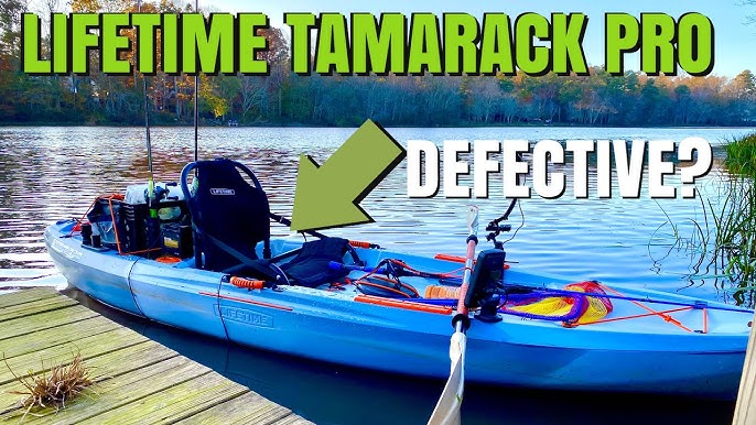 LifeTime Tamarack Angler Kayak - My FIRST Fishing KAYAK Review