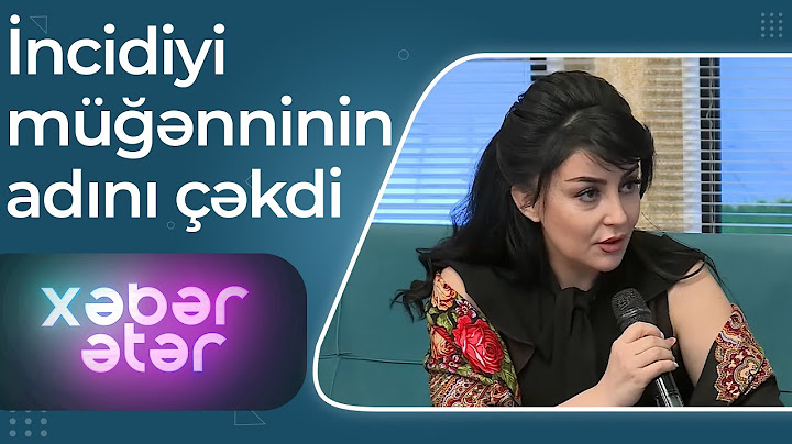 Afət Fərmanqızı canlı efirdə ona irad bildirdiyi üçün incidiyi müğənninin adını çəkdi - Xəbər-Ətər