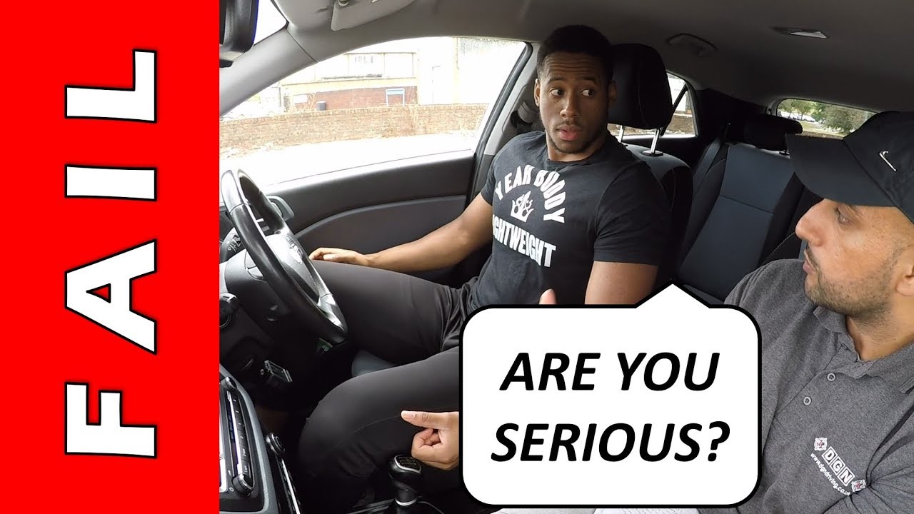 Learner Driver Can't Believe He Failed Driving Test Just Because Of ...