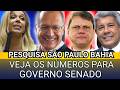 “PESQUISA BAHIA E SÃO PAULO 2026: ACM NETO DISPARA E TARCÍSIO DOMINA - NÚMEROS COMPLETOS!”
