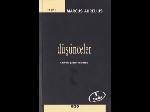 Marcus Aurelius  -  Düşünceler (1/22)