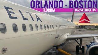 TRIPREPORT| Delta Airlines ( ECONOMY) | Airbus A321 | Orlando - Boston