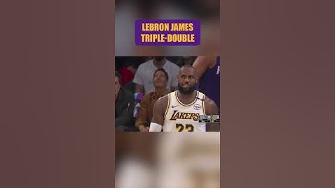 📹 LEBRON JAMES TRIPLE-DOUBLE HIGHLIGHTS 📹
