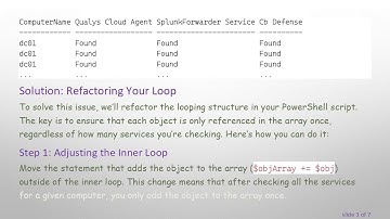 How to Efficiently Loop and Add Extra Properties to an Object in PowerShell
