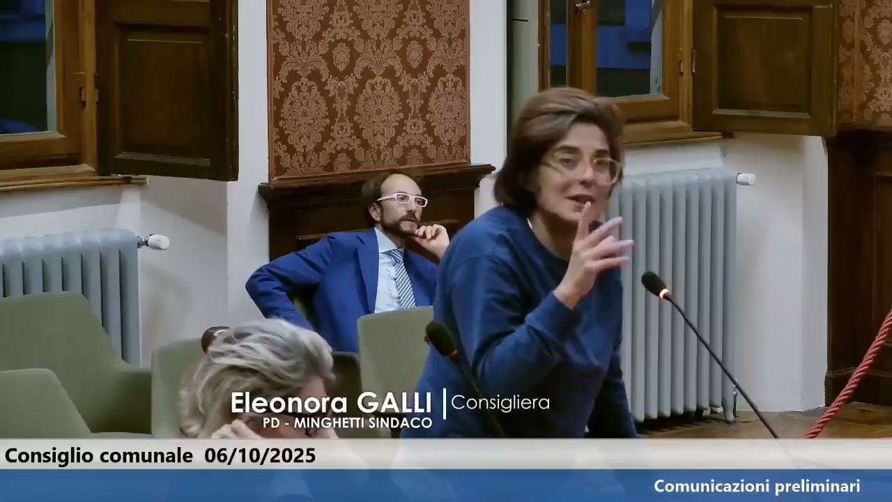 Consiglio comunale di Como del 06/10/2025